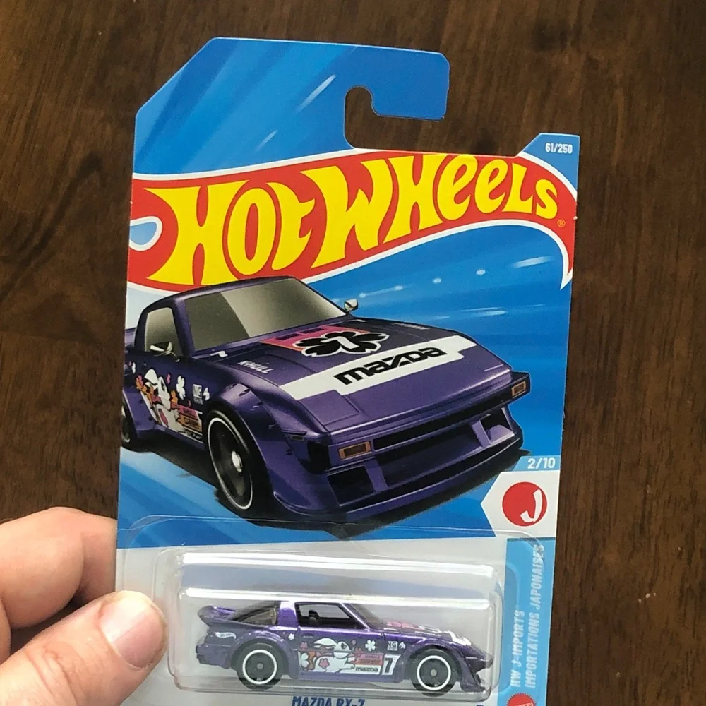 Mattel Hot Wheels Purple Mazda RX-7
